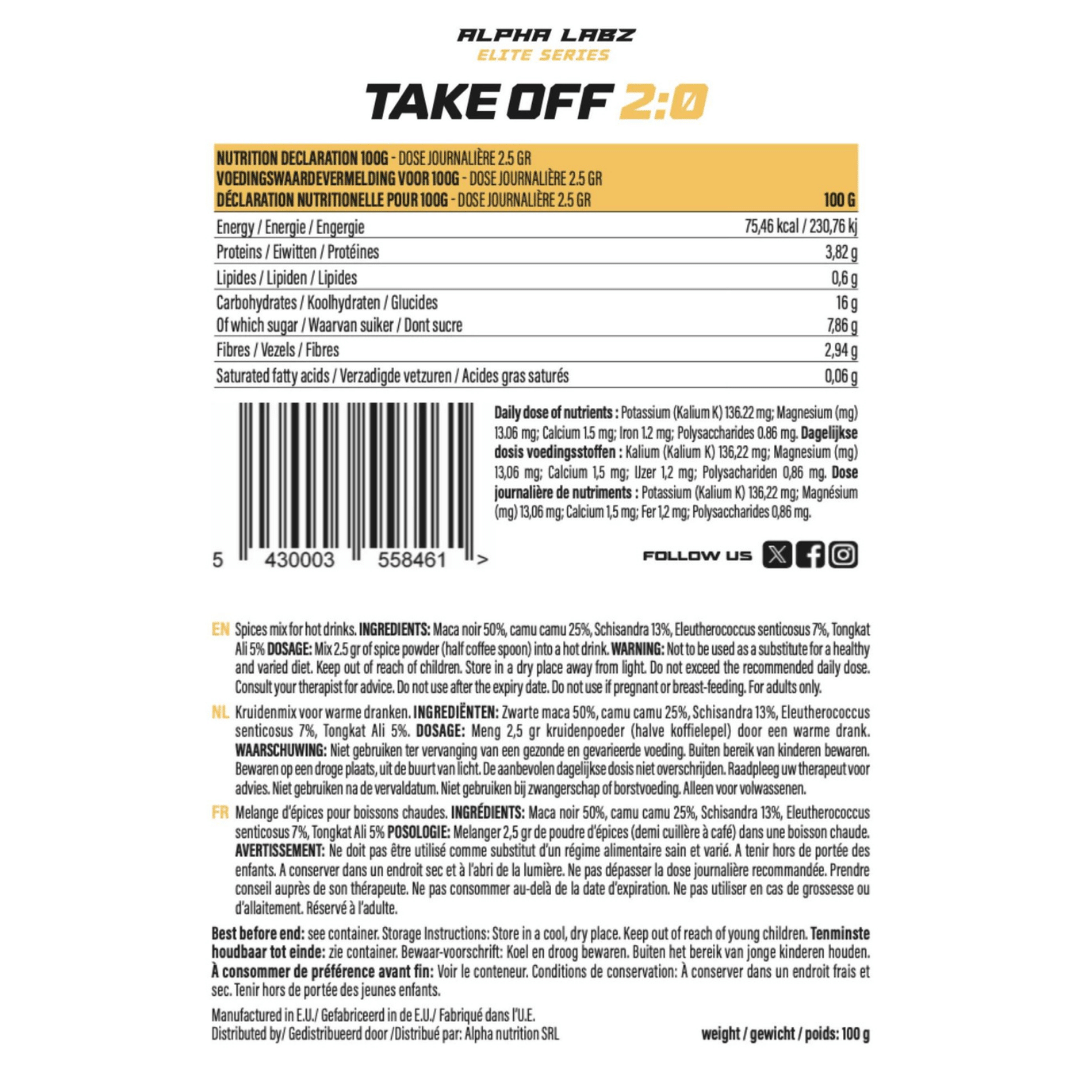 TAKE OFF 3.0 – ÉNERGIE, FOCUS & SÉRÉNITÉ AU QUOTIDIEN