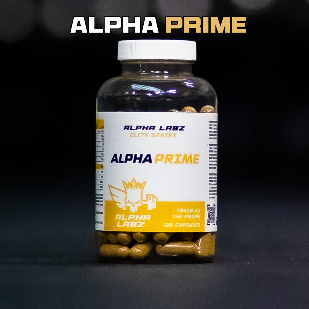 ALPHA PRIME - Testosterone Booster - Unleash your full physical and mental potential!